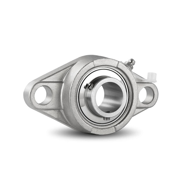 SSUCFL203 17mm Stainless Steel 2-Bolt Flanged Bearing